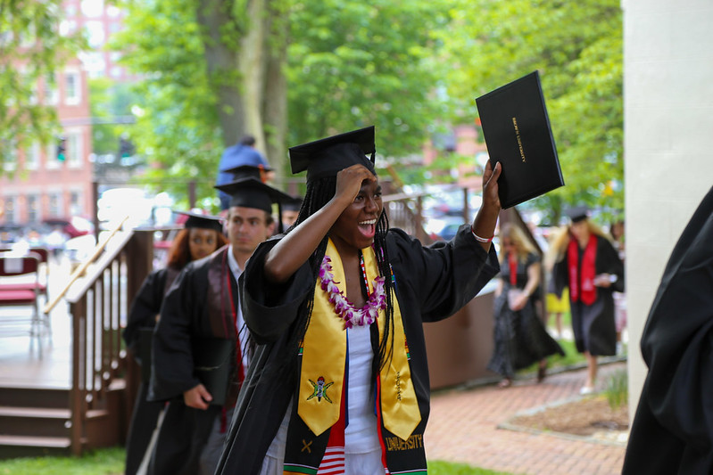 Commencement excitement