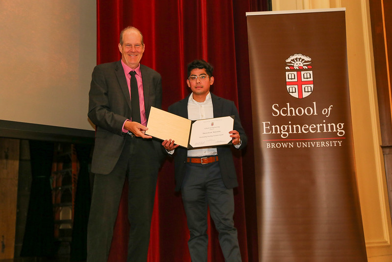 Outstanding Teaching Assistant Award Shaunak Shende ENGN 1931P - Energy and the Environment and ENGN 1710 - Principles of Heat Transfer