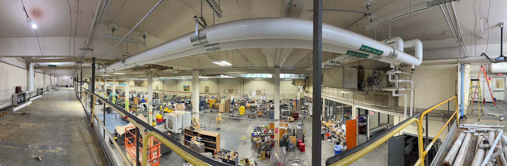 BDW Panoramic upper level view