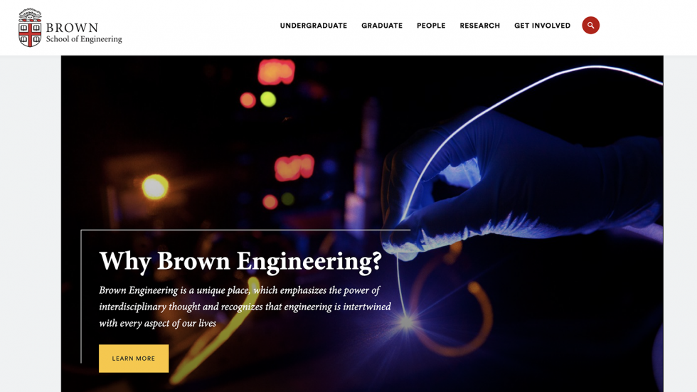 Engineering's new website