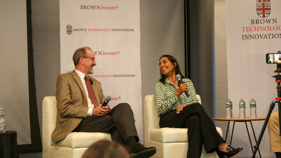 Frank Doyle and MIT Professor, inventor and entrepreneur Sangeeta Bhatia