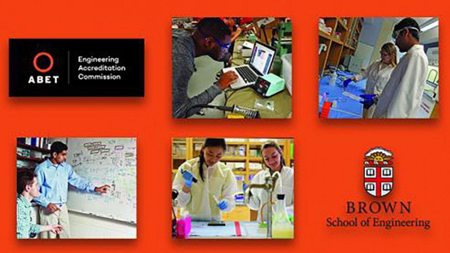 Brown University School of Engineering Programs Accreditation Renewed
