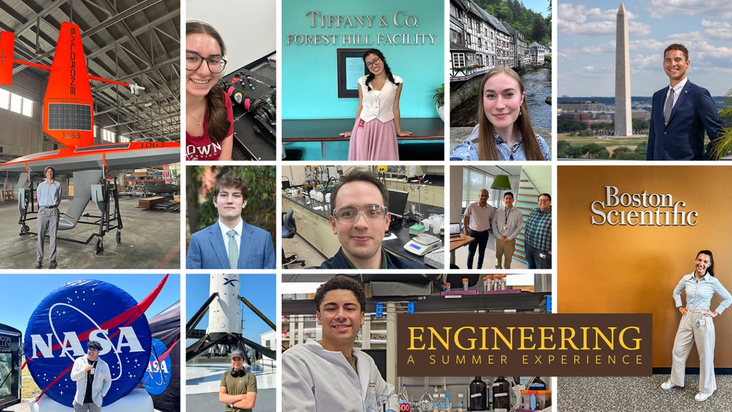 Summer experiences for Brown Engineers | Engineering | Brown University