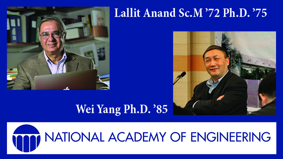 Lallit Anand and Wei Yang